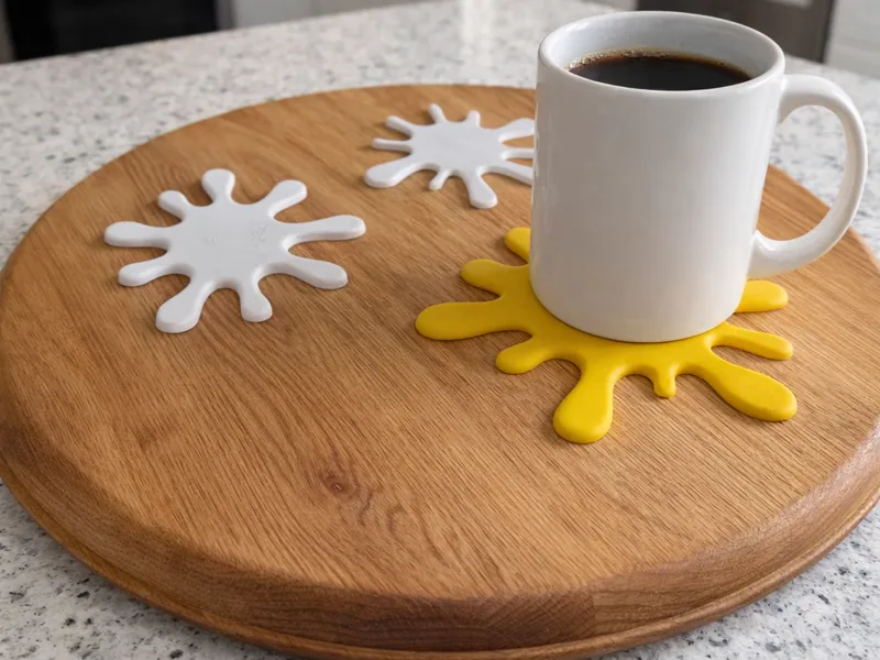 Splats Coasters Fridge Magnets BUNDLE
