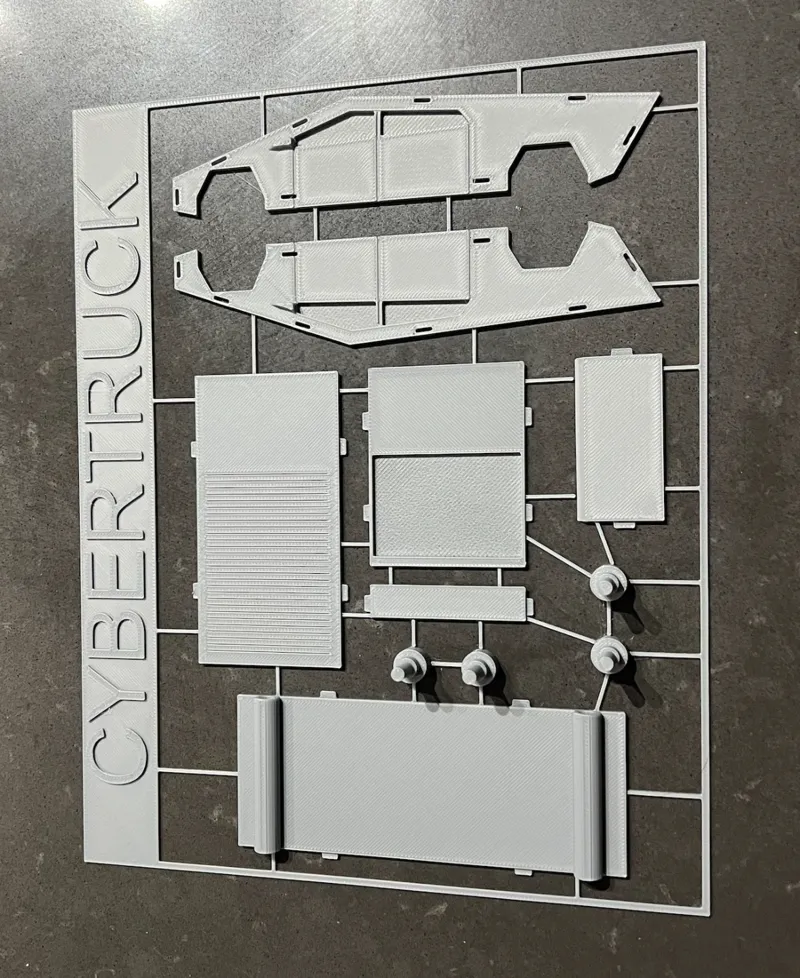 Tesla Cybertruck Kit Card