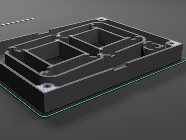 Boîtier de test pour afficheur 7 segments adressable