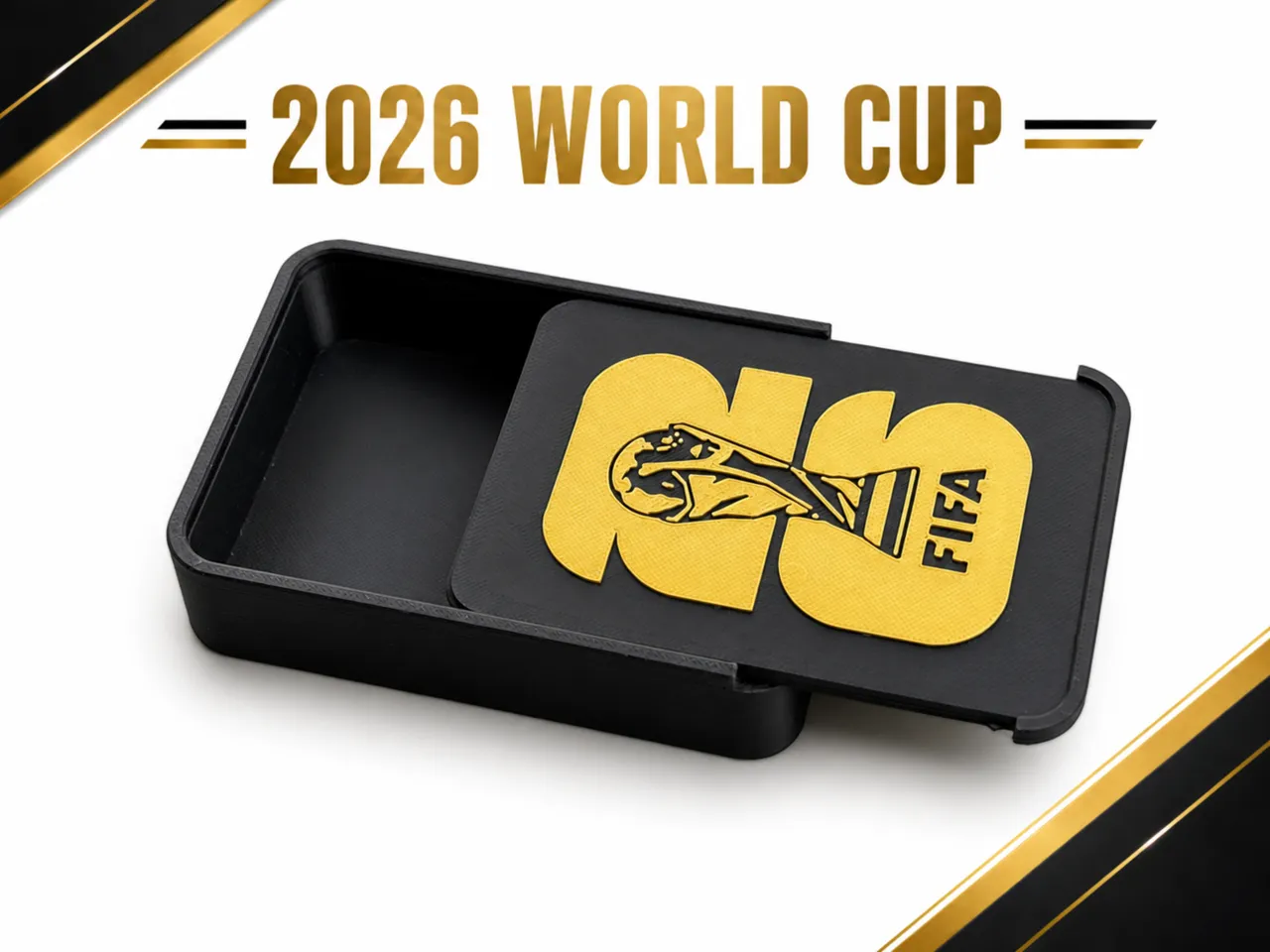 FIFA World Cup 2026 Storage Box – Sliding Lid view 2