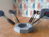 Range-fléchettes pour 6 jeux de fléchettes — photo 2