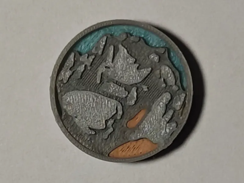 Spirit Island Stone's Unyielding Defiance Token