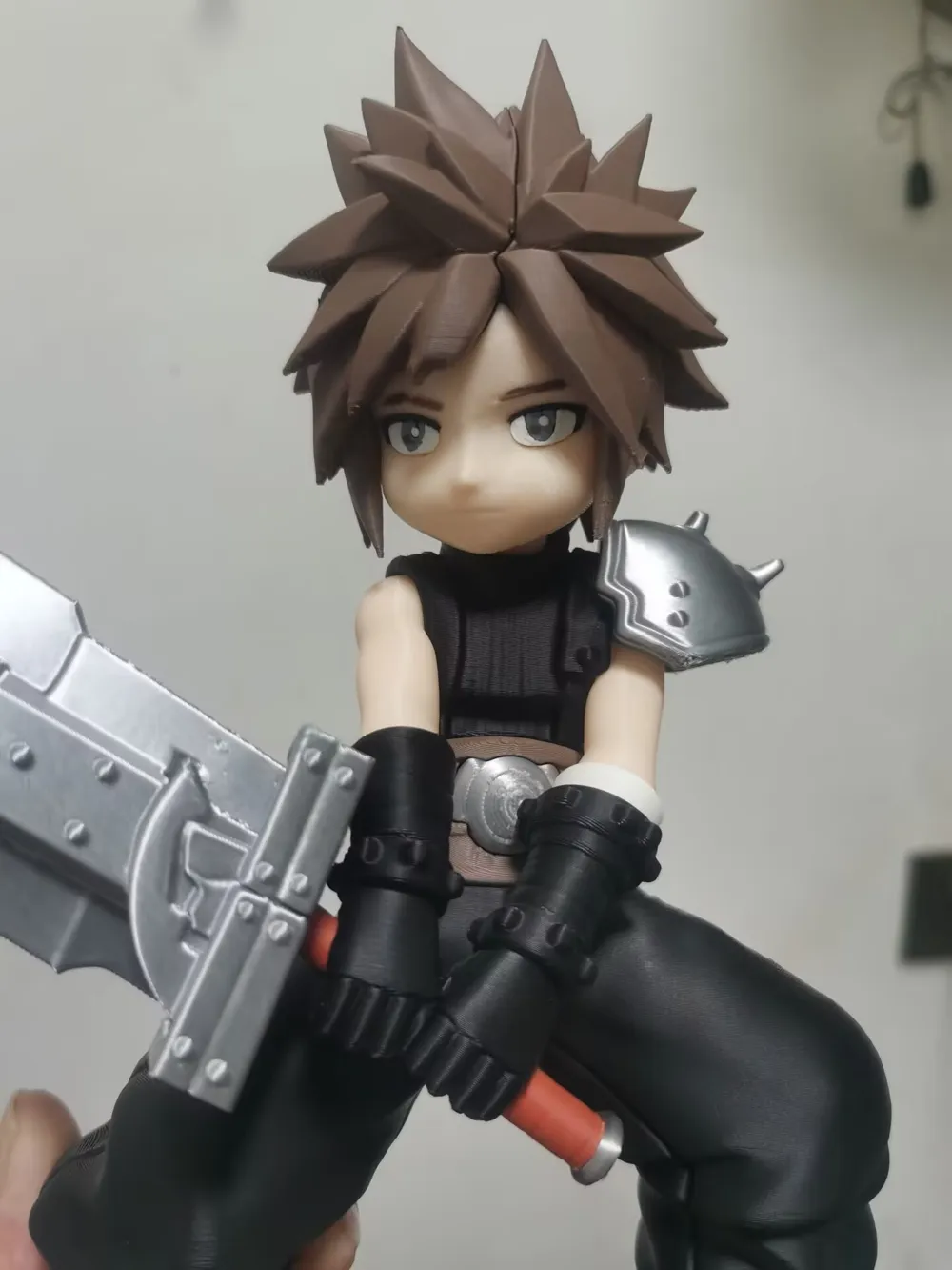 Final Report Design Final Fantasy - Cloud【no AMS required】 - Free 3D Print Model - MakerWorld