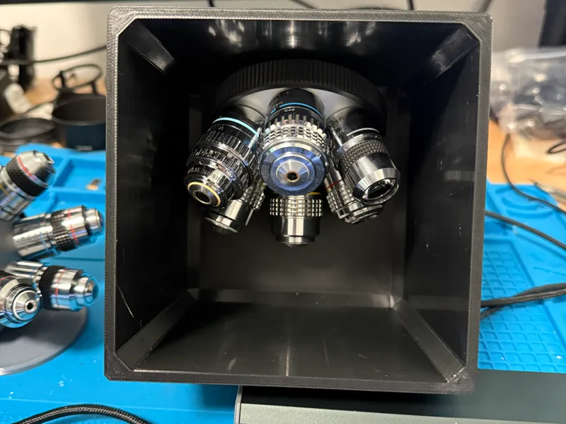 Objective Turret Box for Olympus BH2