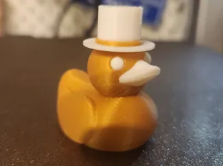 Duck with a Top Hat