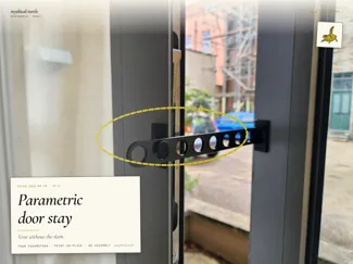 Parametric Door Stay
