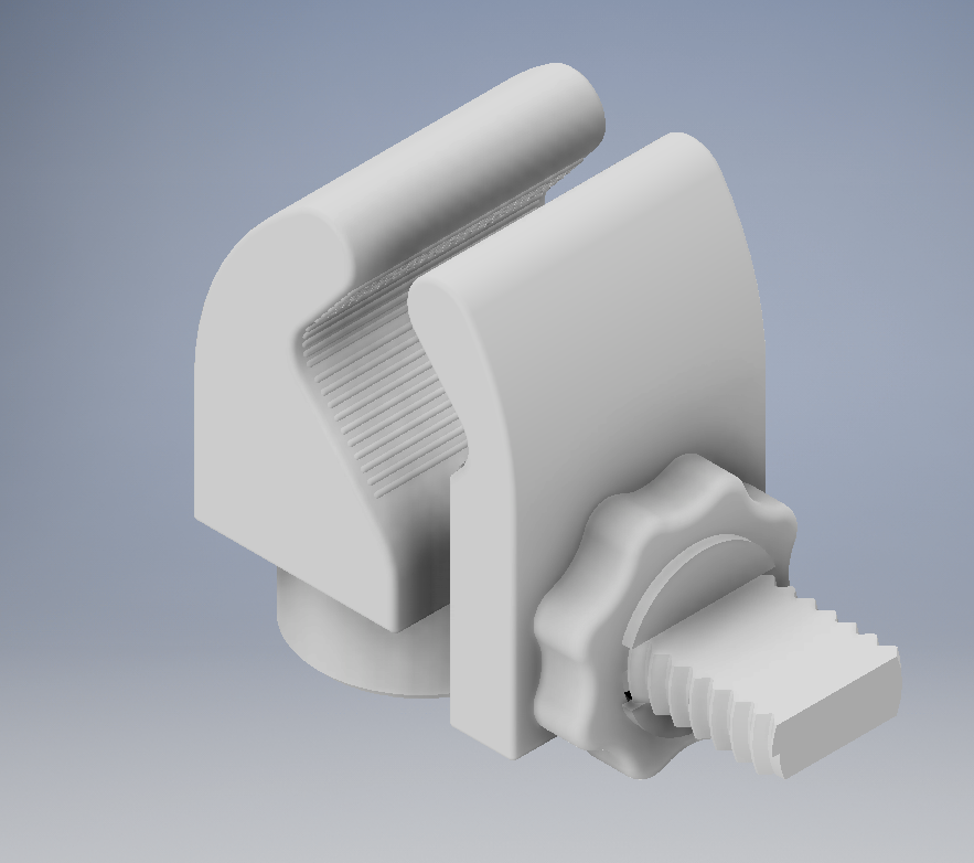 Miniatura 2 do modelo 3D 夹持式可拓展机械臂（无五金）