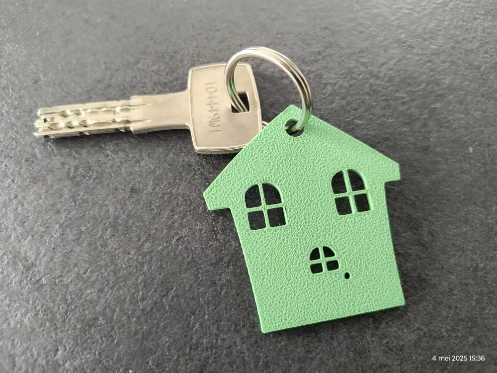 keychain house 15 min. print. by 3DOT MakerWorld: Download Free 3D Models