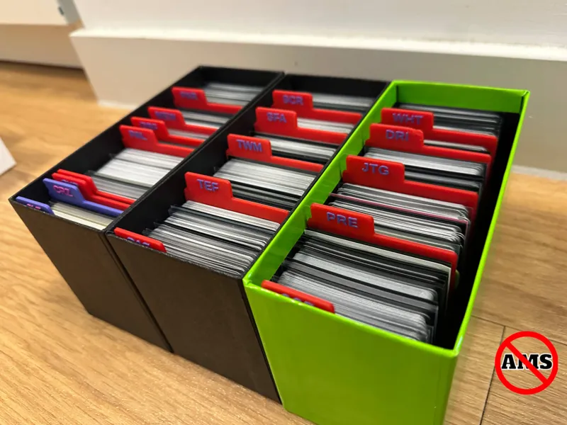 ALL Pokémon TCG Vertical Card Dividers for Bulk