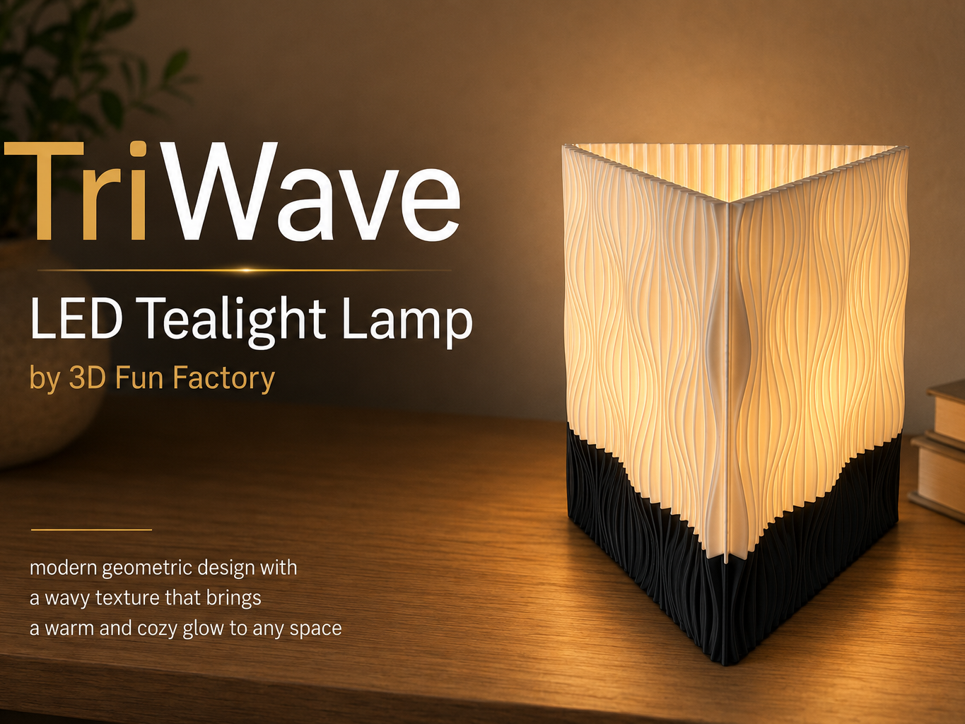 TriWave LED Tealight Lamp