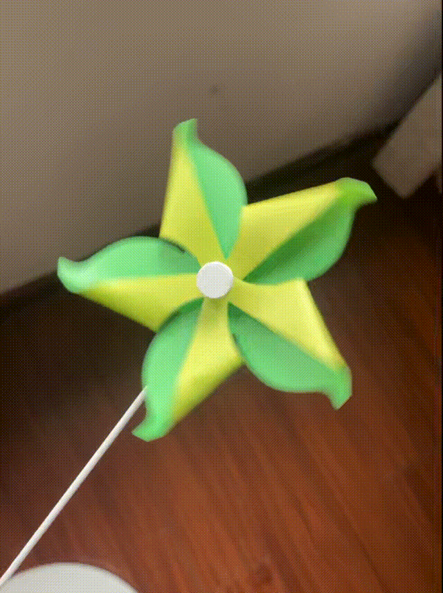 Miniatura 4 do modelo 3D 夏日风车