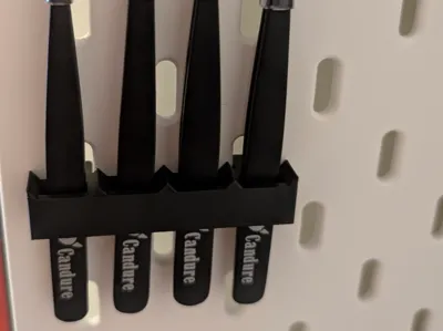 Skadis Tweezers Holder 4x