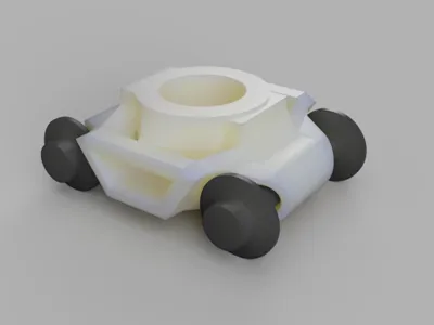 Train bogie (print in place)