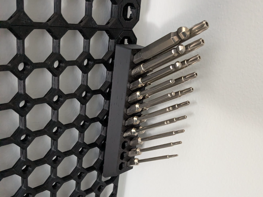 Miniatura 1 do modelo 3D Hex Bit Holder for Multiboard