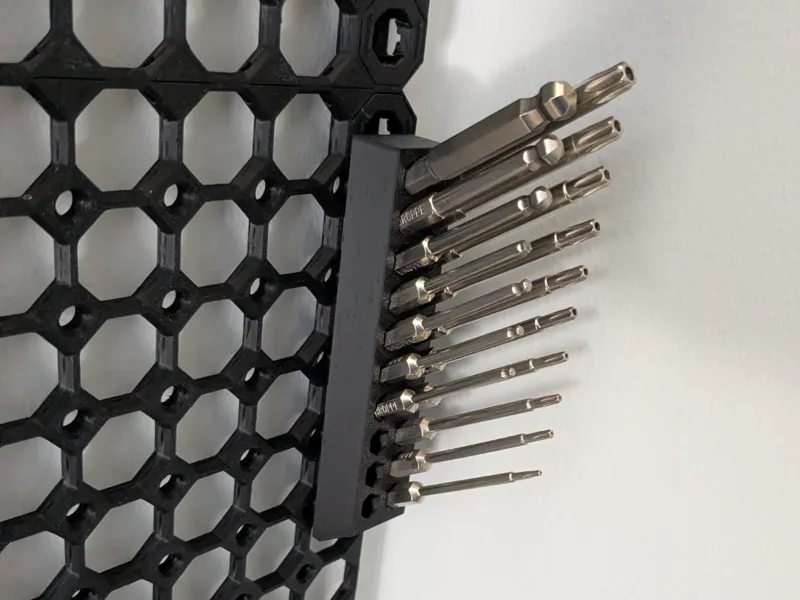 Hex Bit Holder for Multiboard
