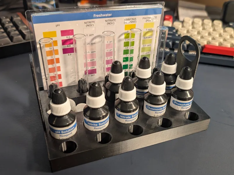 Aquarium Test Kit Caddy 5-in-1