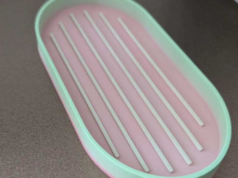Planter coaster saucer with grooves