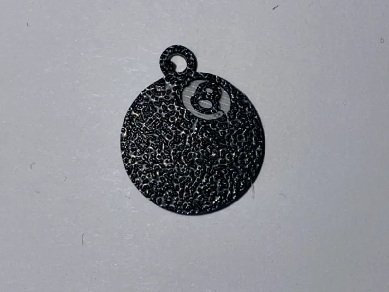 8 Ball Stussy Keychain