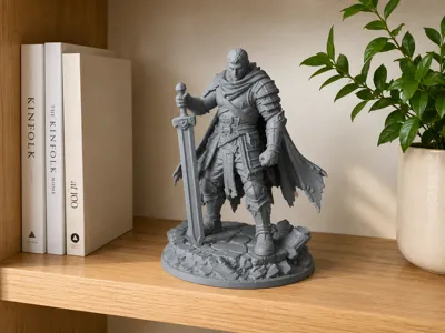 Knight Warrior Diorama – Ultra Detailed Fantasy