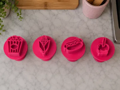June Festival Brigadeiro Stamp typical foods