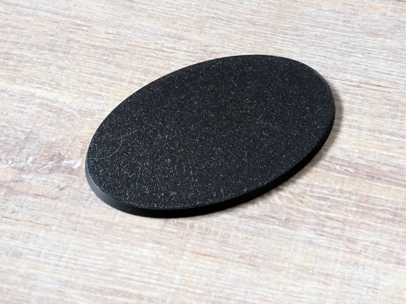 105mm x 70mm Oval Base for Tabletop Miniatures