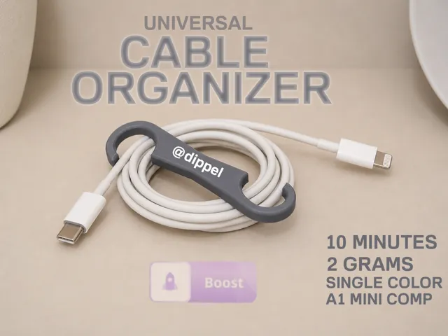 Universal Cable Organizer - The Perfect Solution