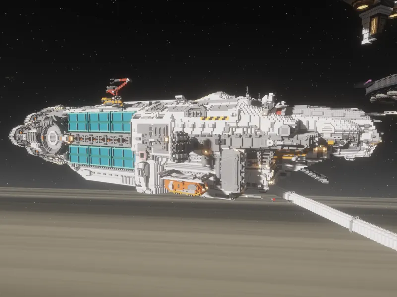 Minecraft太空运输船