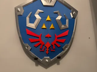 Hylian Shield Wall Mount