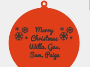 xmas ornament