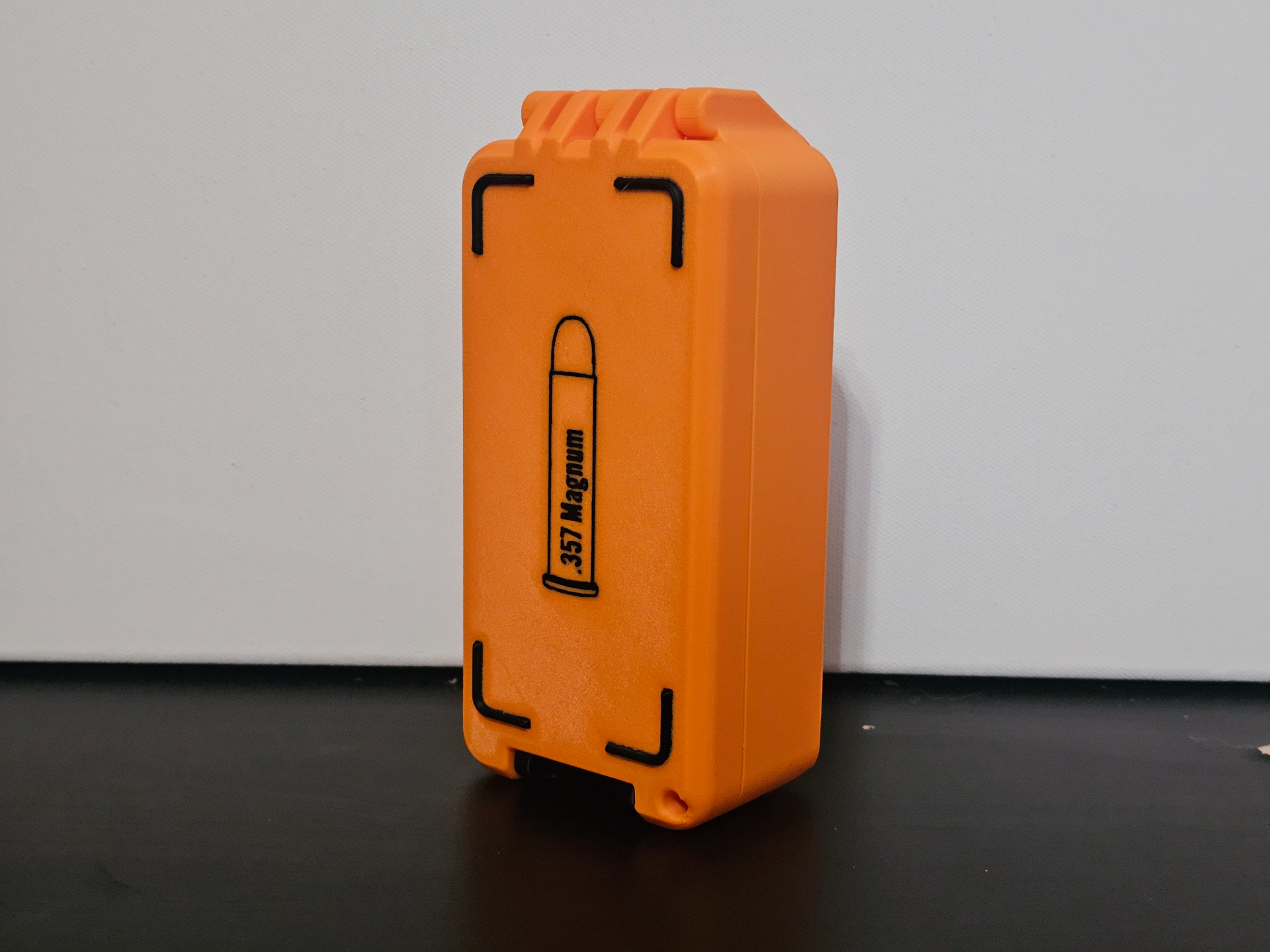 357 Magnum Ammo Box - 50 Round - Stackable