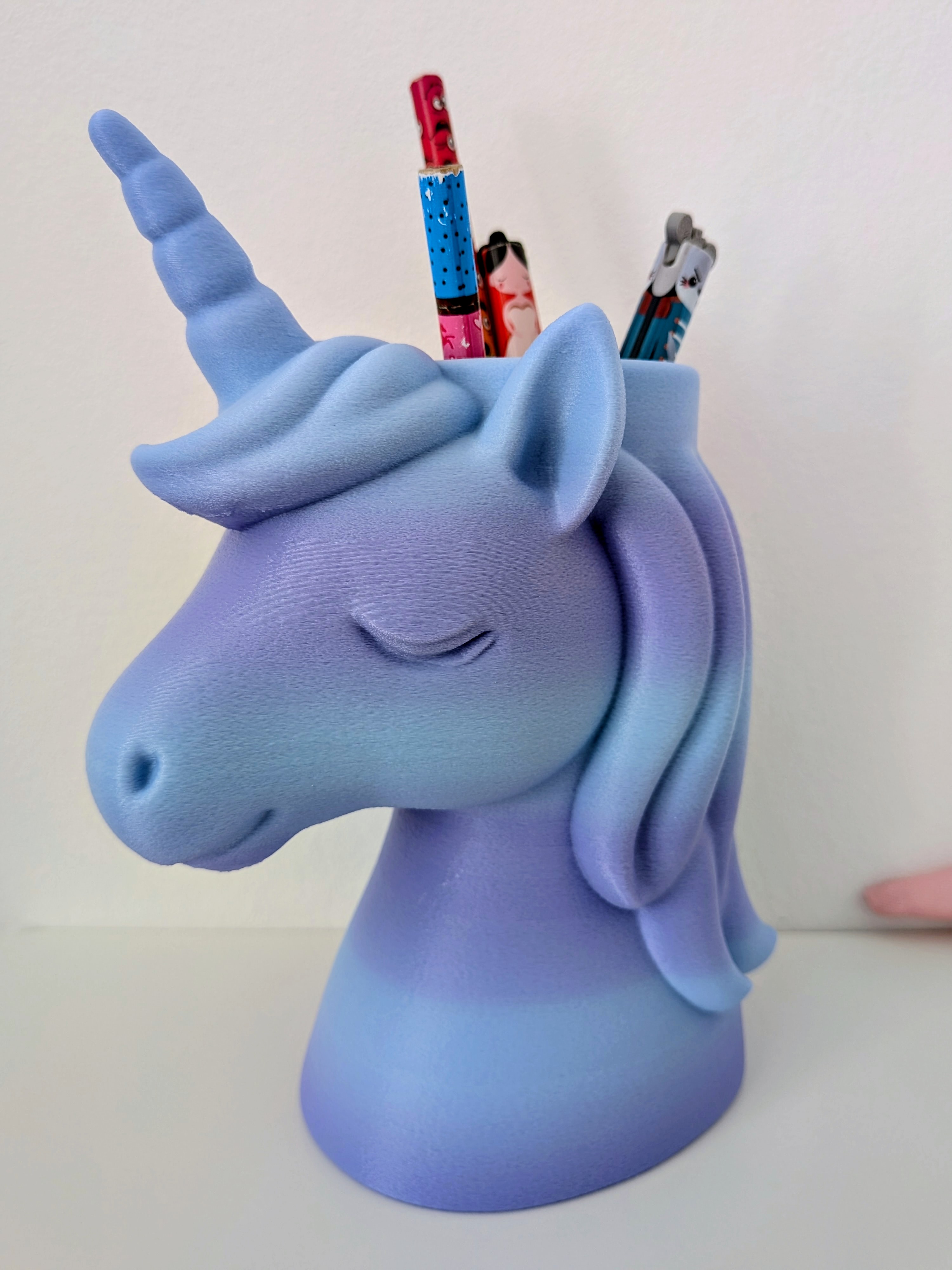 Miniatura 6 do modelo 3D Einhorn Stiftehalter