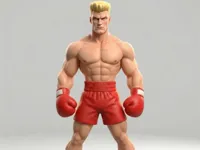 Figurine stylisée Ivan Drago (Rocky) — photo 1