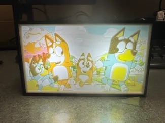 traveling bluey nightlight