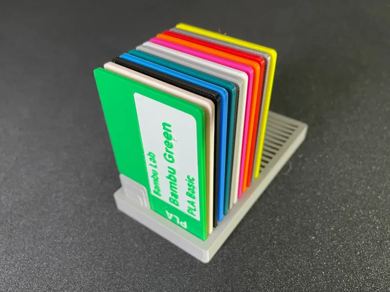 Filamentopedia Swatch Tray