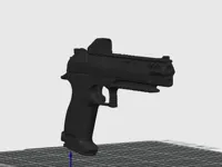 Pistolet jouet style cyberpunk — photo 3