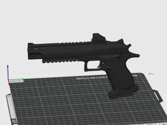 cyberpunk gun