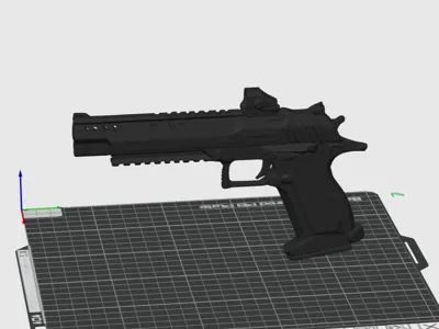 Cyberpunk firearm