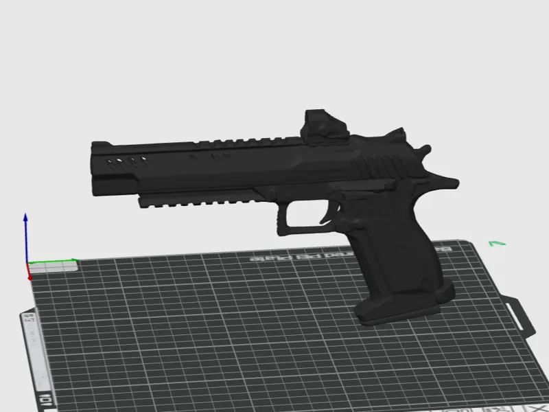 cyberpunk gun