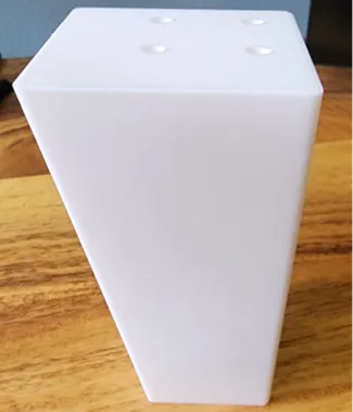 Ikea Kallax Shelf Unit Tapered Feet - 6 inch
