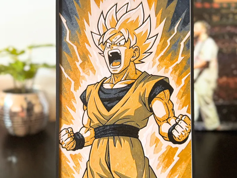 Super Saiyan Goku Hueforge