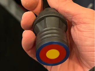 Archery Weight Protective Cap - 5 spot target