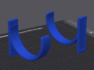 Saddle - Exhaust Support (Velcro, Screw, Skadis)