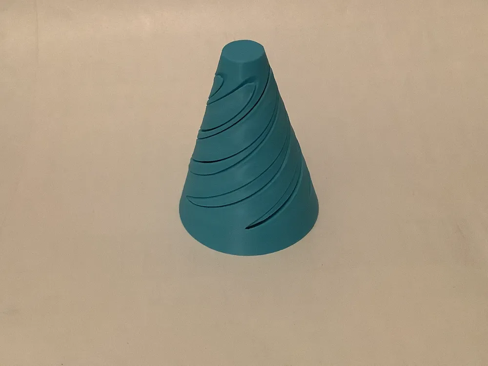 Spiral Cone - Free 3D Print Model - MakerWorld
