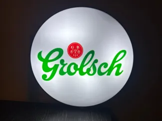 Grolsch lamp
