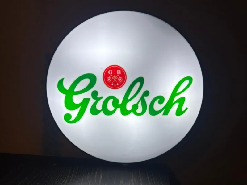 Grolsch lamp