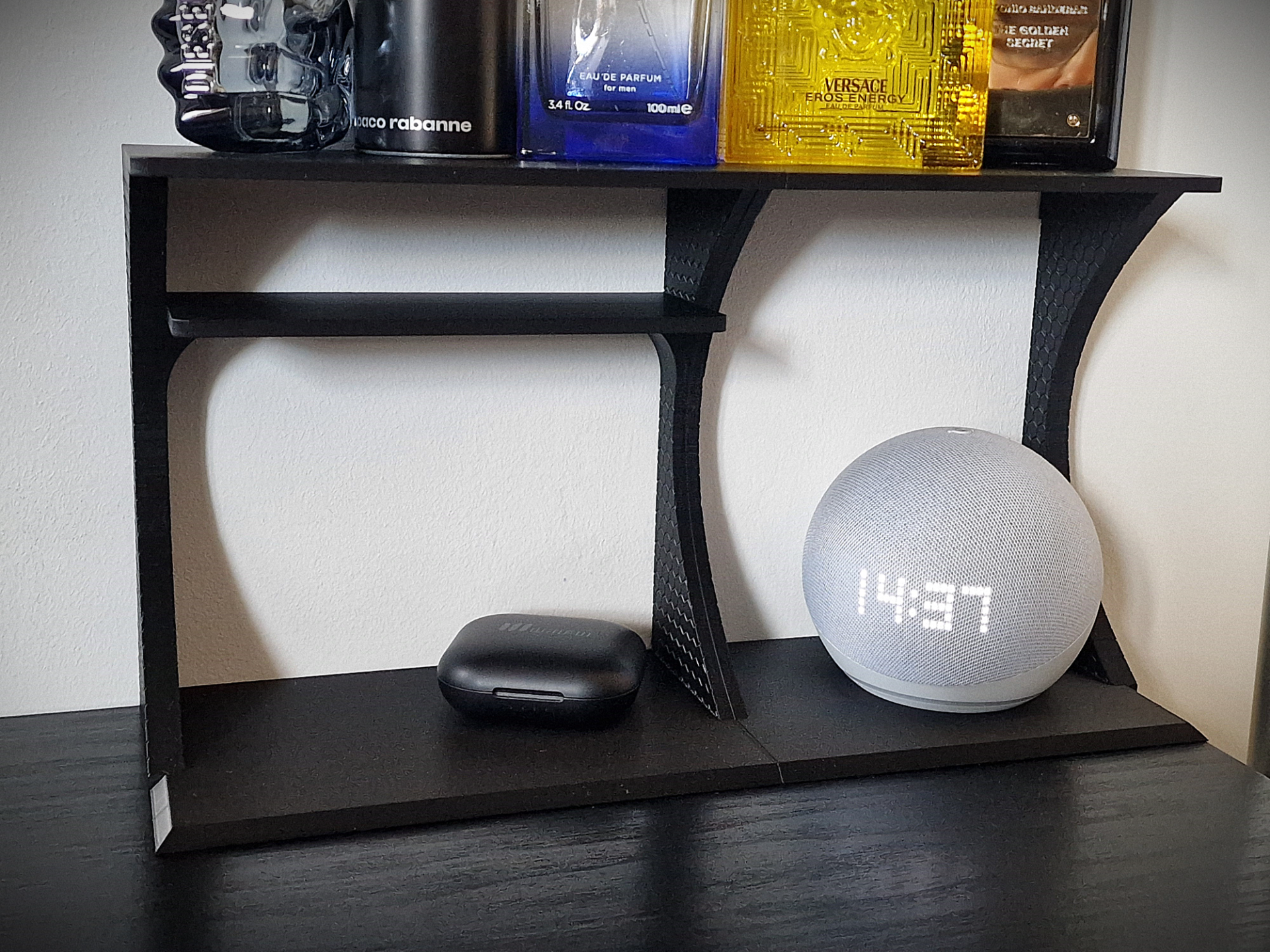 Bedside Table Storage Shelf 