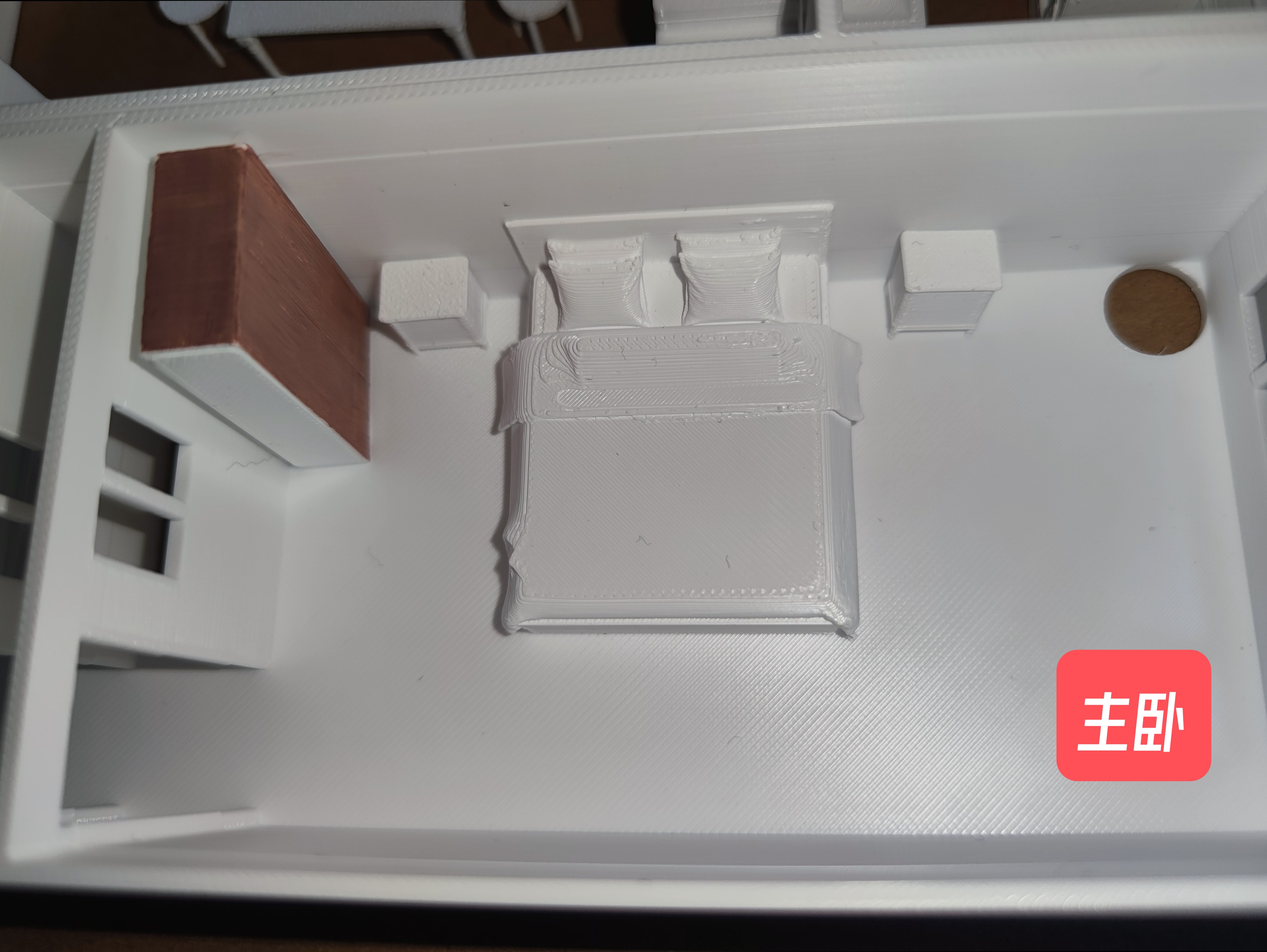 Miniatura 1 do modelo 3D 户型图微缩模型