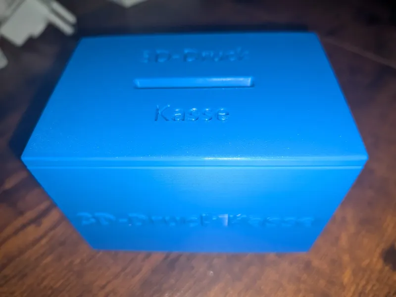 Spardose für 3D-Druck Einnahmen