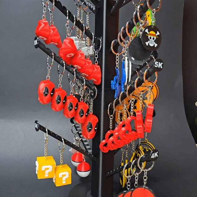 EXHIBIDOR DE LLAVEROS MODULAR XXL - GIRATORIO