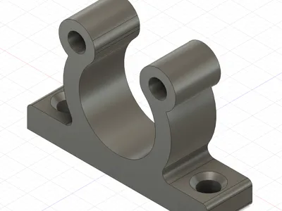 Elastic stick support, tubes max Diam 17 mm